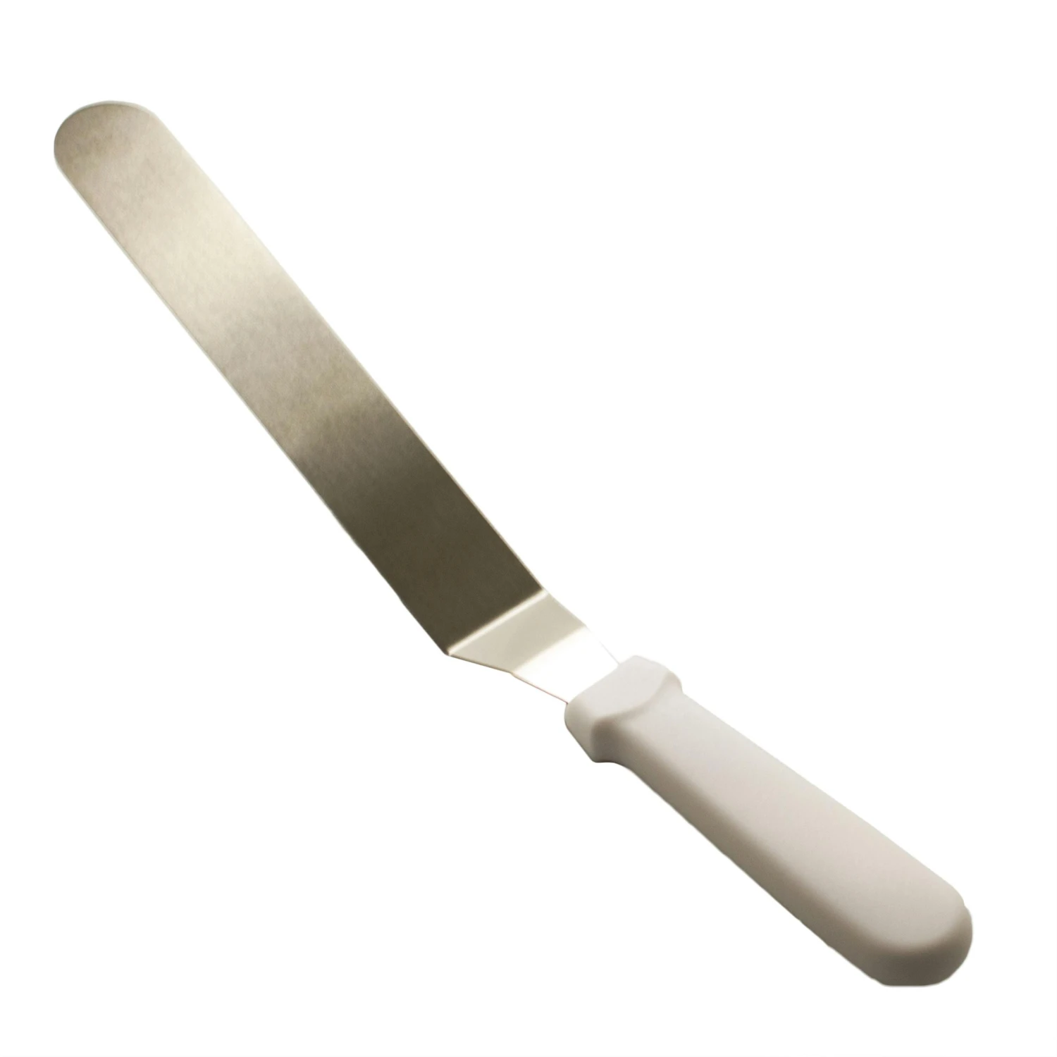 Tortenheber/ Tortenmesser/ Winkelpalette Aus Edelstahl - 25,5 Cm Schwarzer Griff 4 Tortenheber/ Tortenmesser/ Winkelpalette Aus Edelstahl - 25,5 Cm Schwarzer Griff – Bild 2