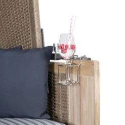 Strandkorb Komplettset - Bene Living - Schaalsee Mahagoni - PE Grau - Modell 534 - Inkl. Liftersystem -Küchenwelt Verkauf 27fdb035 f246 4a79 b5e8 ab4d47d5132d