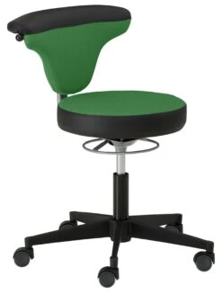 Mayer Sitzmöbel, Funktionsdrehstuhl MyTORRO SIT, Dunkelgrün/Brillantschwarz, 1351_753
