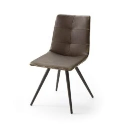 Stuhl Alessia E Grau Im 2er Set 4-Fuß Gestell Oval Konisch Anthrazit -Küchenwelt Verkauf 3f747dda b0be 47ac bee1 1d9216ad4a25