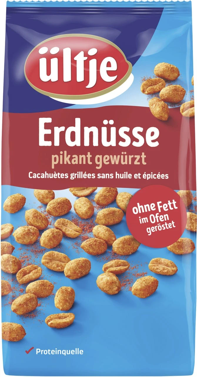 Ültje Erdnüsse Pikant Ohne Fett (900 G) 3 Ültje Erdnüsse Pikant Ohne Fett (900 G)