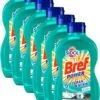 Bref Power Ceran & Stahl 6er Pack Edelstahl Reinigung 6x500 Ml Reinigungsmittel