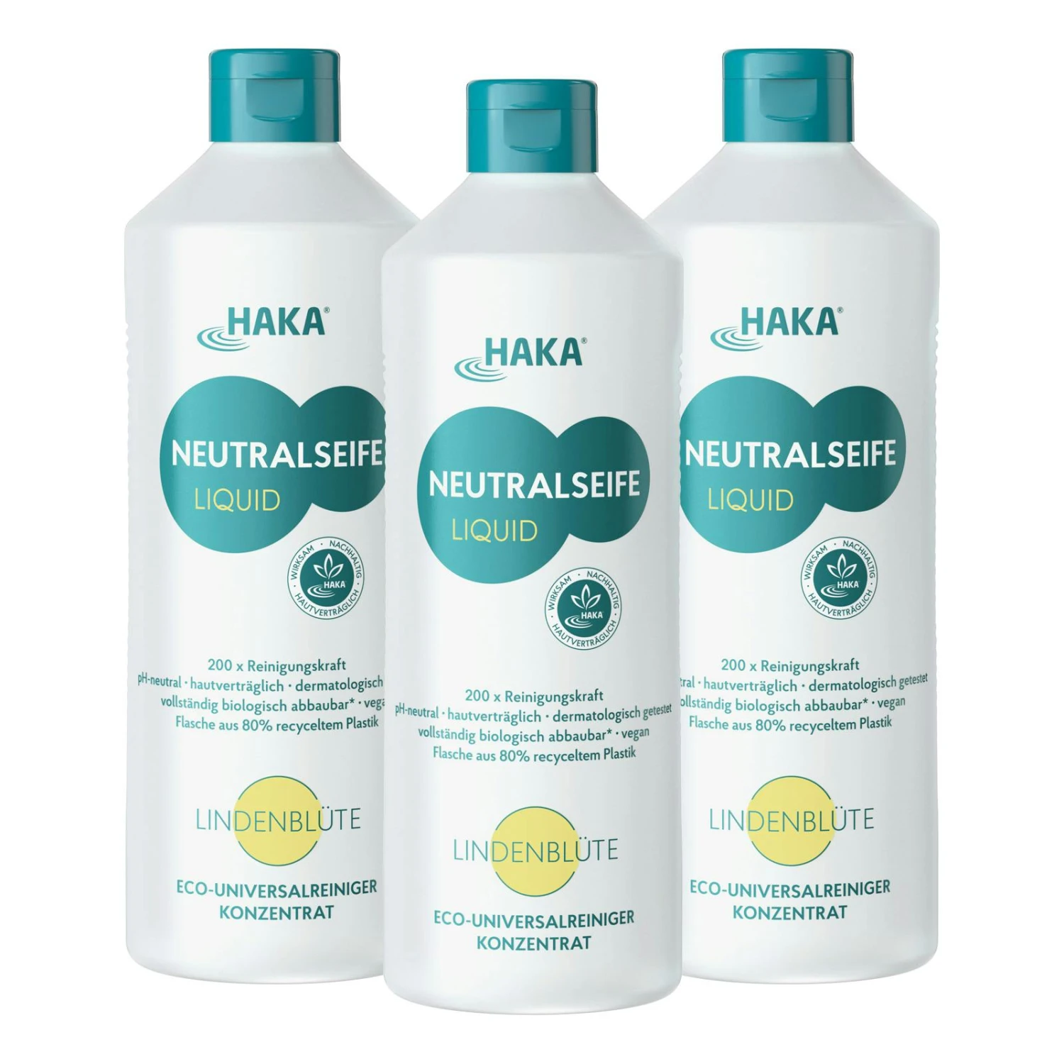 HAKA Neutralseife Liquid Lindenblüte Allzweckreiniger Für Haushalt Und Auto, 1 Liter 4 HAKA Neutralseife Liquid Lindenblüte Allzweckreiniger Für Haushalt Und Auto, 1 Liter – Bild 2
