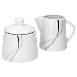 Kombiservice Silver Night 62tlg. Weiß Porzellan Für 6 Personen -Küchenwelt Verkauf 471e7a95 4746 49f2 9031 9f2ef323db13