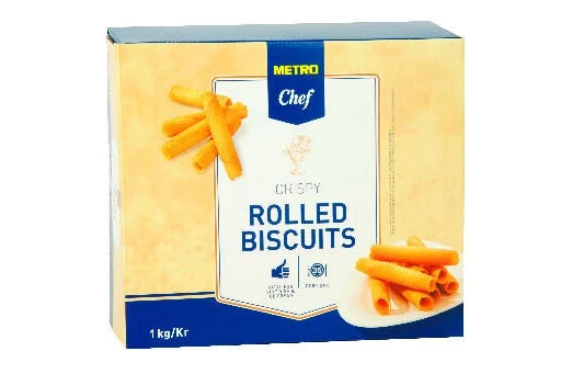 METRO Chef Kekse Knusperröllchen (1 Kg) 3 METRO Chef Kekse Knusperröllchen (1 Kg)