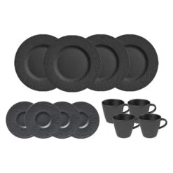 Villeroy & Boch Manufacture Rock Kaffee Set Schwarz 12-teilig -Küchenwelt Verkauf 4c25b2dc dd2e 4b8d a6b1 f41a012acab5