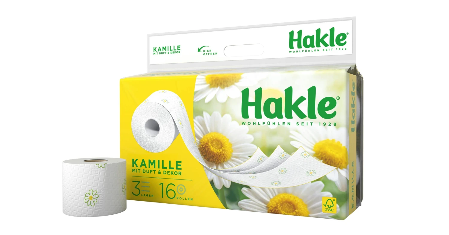 Hakle Toilettenpapier Ambiente (3-lagig, 16 Rollen) 5 Hakle Toilettenpapier Ambiente (3-lagig, 16 Rollen) – Bild 3