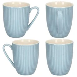 4er Set Kaffeebecher Relief Blau Julia 330ml Ritzenhoff & Breker - 404173 -Küchenwelt Verkauf 6332df43 1d30 4d5c b445 91016d9d9852