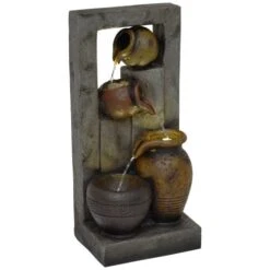 Skyriver Gartenbrunnen Zimmerbrunnen Indoor Outdoor LED Warmweiß 10 M Kabel Verzinkt Bronze-Optik Bronze -Küchenwelt Verkauf 63e638d5 c00e 4945 ac61 f58c83056f1d