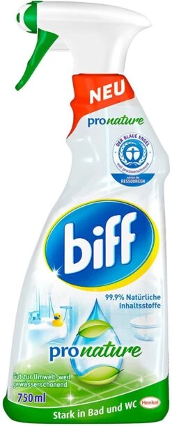 Biff Pro Nature 8x750 Ml Badreiniger Sprühflasche 8er Pack Reiniger Gegen Kalk -Küchenwelt Verkauf 6be6fe07 0ab7 4f0f 8752 7395fecc3625