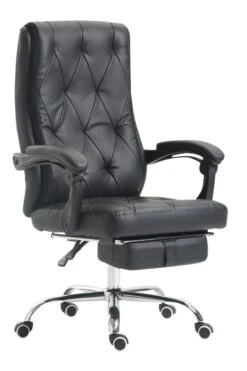 SIGMA Bürostuhl EC410, Aus PU, 59 X 70 X 108,5 Cm, Lederoptik Mit Sitzhöhenverstellung, Schwarz -Küchenwelt Verkauf 6cec6f7f 7522 4b22 b1b0 d67a90c02cbd