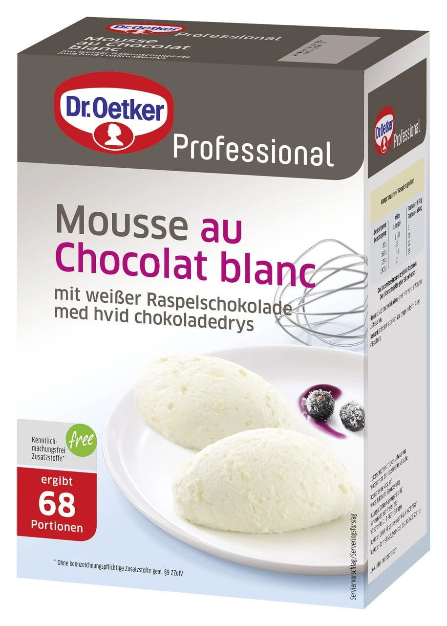 Dr. Oetker Vegane Mousse Au Chocolat (1 Kg) 4 Dr. Oetker Vegane Mousse Au Chocolat (1 Kg) – Bild 2