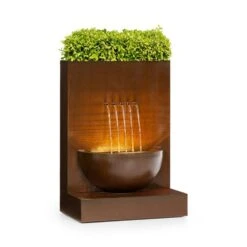 Skyriver Gartenbrunnen Zimmerbrunnen Indoor Outdoor LED Warmweiß 10 M Kabel Verzinkt Bronze-Optik Bronze -Küchenwelt Verkauf 74173e51 e8c5 4adc a25b 32ba4eef9c31