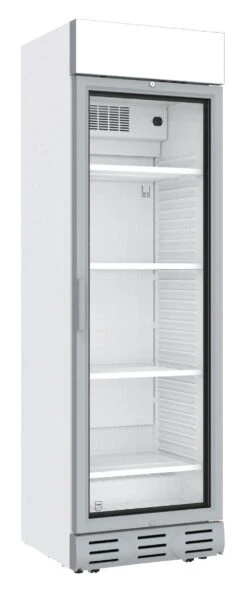 METRO PROFESSIONAL Glastürkühlschrank/ Kühlvitrine GSC5350WS, 59.5 X 62.4 X 200 Cm, 362 L, Lüfterunterstützte Kühlung, 270 W, 4 Rollen, Weiß -Küchenwelt Verkauf 74be2451 909d 4757 9cfc 635f03b0381f 1