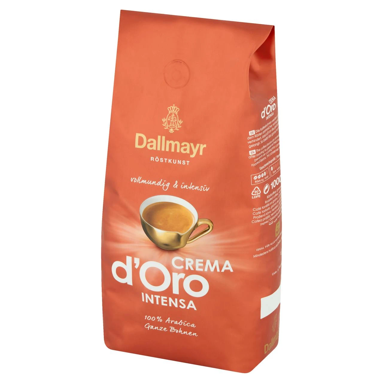 Dallmayr Crema Prodomo Ganze Bohnen (1 Kg) 5 Dallmayr Crema Prodomo Ganze Bohnen (1 Kg) – Bild 3