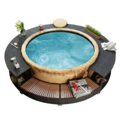 VidaXL Whirlpool-Umrandung Quadratisch 268×268×55 Cm Poly Rattan 13 VidaXL Whirlpool-Umrandung Quadratisch 268×268×55 Cm Poly Rattan -Küchenwelt Verkauf 7e1c3aa5 75a9 486a 99fb 36e1365ce3aa
