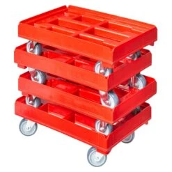 10 Stück Transportroller Für Kisten 60 X 40 Cm Mit 4 Lenkrollen In Rot -Küchenwelt Verkauf 7e6acdfe c338 4391 a275 c00b42b545d6