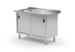 Edelstahl Gastro-Spültisch Mit Ablagefach & 3 Schubladen (Becken Links) | AISI 430 Qualität | HxBxT 85x160x60 12 Edelstahl Gastro-Spültisch Mit Ablagefach & 3 Schubladen (Becken Links) | AISI 430 Qualität | HxBxT 85x160x60 -Küchenwelt Verkauf 7f7f3018 0fec 405a ad07 1798985d9c94