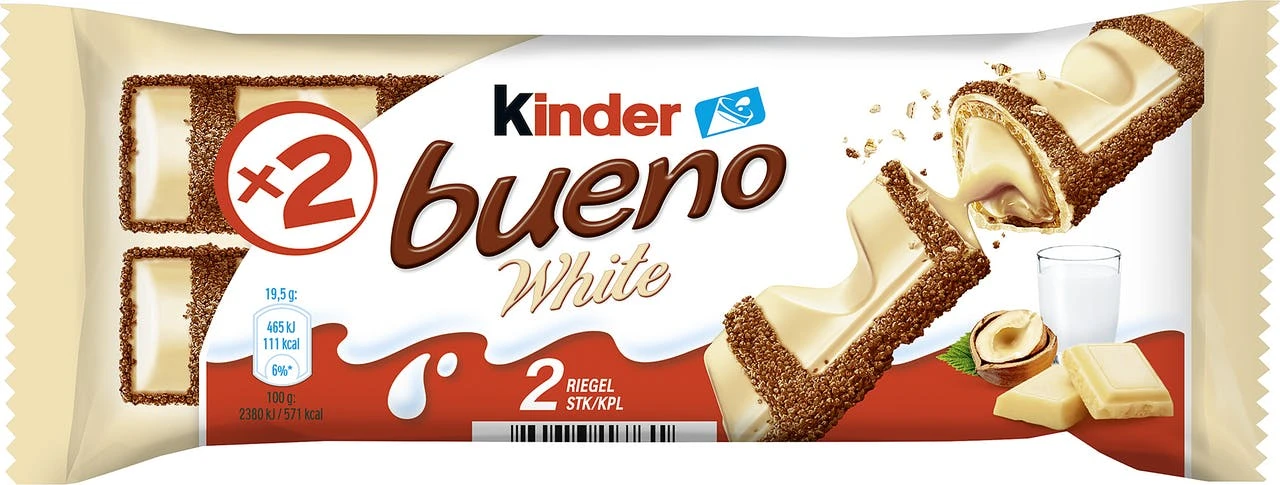 Kinder Bueno White 30 X 39 G (1,17 Kg) 9 Kinder Bueno White 30 X 39 G (1,17 Kg) – Bild 7
