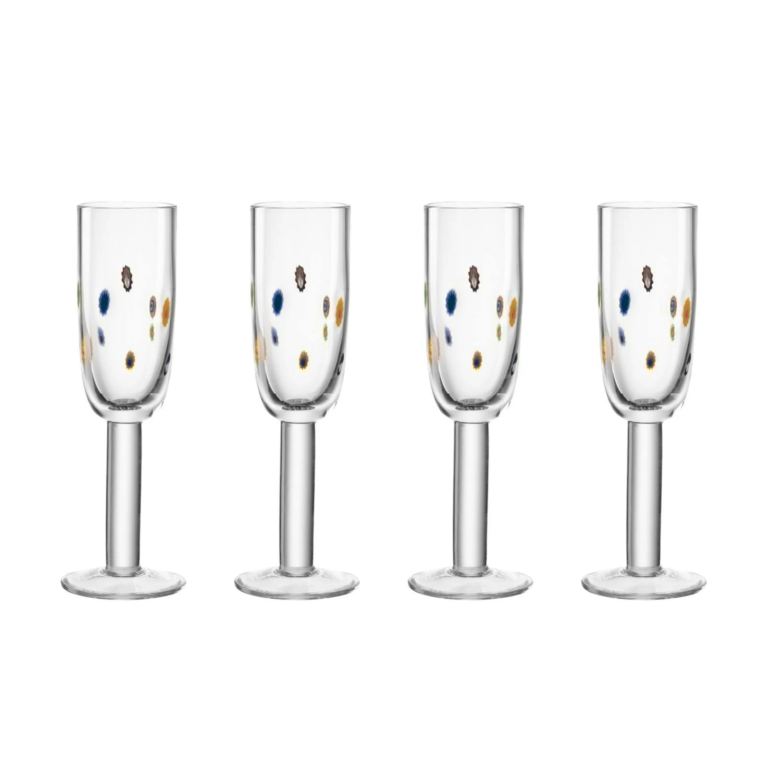 Leonardo FIORI Sektglas 180 Ml 4er Set 3 Leonardo FIORI Sektglas 180 Ml 4er Set