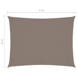 VidaXL Sonnensegel Oxford-Gewebe Rechteckig 3x4 M Taupe 14 VidaXL Sonnensegel Oxford-Gewebe Rechteckig 3x4 M Taupe -Küchenwelt Verkauf 8e0daf28 ae44 4ba9 b398 08b214300765