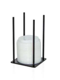 DD 130BK - Deckelspender 1 Fach Schwarz