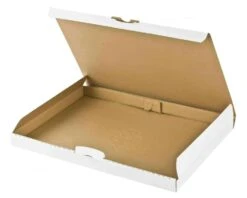 25x Maxibriefkarton DHL Briefkastentauglich Höhe 3cm 255x190x30mm Din A5/B5 Weiß