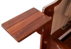 Strandkorb Komplettset - Bene Living - Schaalsee Mahagoni - PE Grau - Modell 582 - Inkl. Liftersystem -Küchenwelt Verkauf a20e07fc f03d 4920 aece 50590a4cd59a