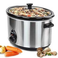 7,5 Liter Edelstahl Slow Cooker Mit Warmhaltefunktion -Küchenwelt Verkauf b6fa6f59 d0ea 4a6d 8739 283fb2b0377a