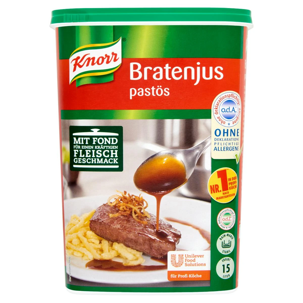Knorr Bratenjus Pastös (1,4 Kg) 3 Knorr Bratenjus Pastös (1,4 Kg)