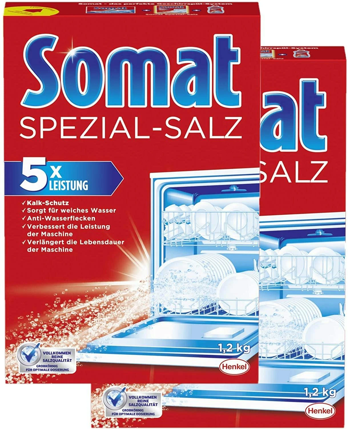 Somat Klarspüler Geschirrreiniger 5x750 Ml Spülmaschinenreiniger Reinigung 6 Somat Klarspüler Geschirrreiniger 5x750 Ml Spülmaschinenreiniger Reinigung – Bild 4