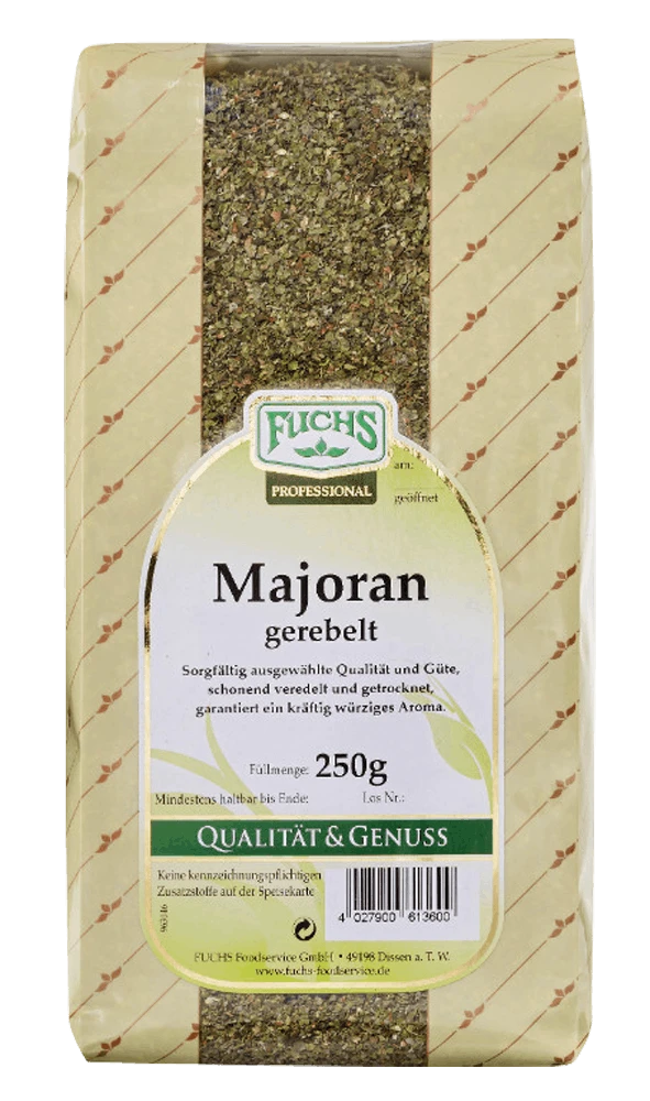 Fuchs Majoran Gerebelt (500g) 4 Fuchs Majoran Gerebelt (500g) – Bild 2