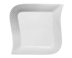 Tafelservice Moonlight 12tlg. - Weiß Mit Farbigem Gittermuster-Dekor Und Geschwungenen Kanten - Für 6 Personen -Küchenwelt Verkauf c4f15399 543c 4aa3 96cb 11fe8a88e716