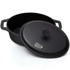 BBQ-Nerd© 6er Set Mini Dutch Oven | Kleiner Gusseisentopf Mit Deckel 11x5cm Für Grill, Feuerstelle, Backofen, Herd ǀ Serviertöpfe Kochtopf Schmortopf -Küchenwelt Verkauf c53e43bc 0f4d 4066 8309 3787205755fa