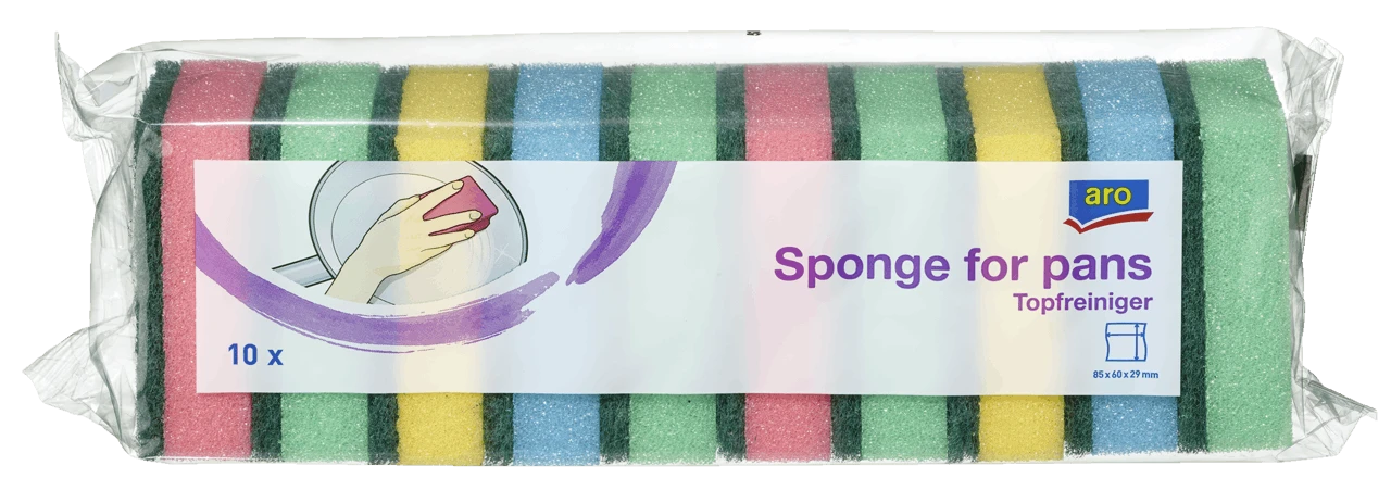 METRO Professional Jumbo Topf-Reiniger, Rechteckig, Gelb / Grün, 10 Stück 7 METRO Professional Jumbo Topf-Reiniger, Rechteckig, Gelb / Grün, 10 Stück – Bild 5