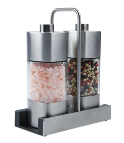 WIBERG Menage Mit Salz- Und Pfeffermühle Menage Aus Rostfreiem Edelstahl Und ABS Kunststoff (205 G) -Küchenwelt Verkauf d344b351 b1ed 403d 8697 b83372a46136 1