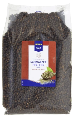 METRO Chef Pfeffer Schwarz Geschrotet (180 G) -Küchenwelt Verkauf d6a39b75 a8eb 426c b7a6 c689665f3682