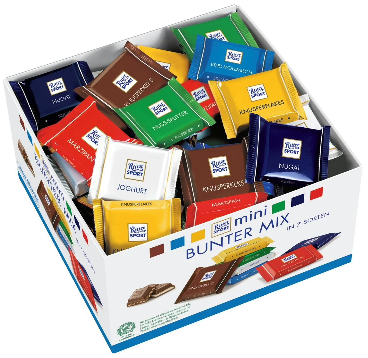 Ritter Sport Mini Nuss-Mix 66 X 16 G (1 Kg) 9 Ritter Sport Mini Nuss-Mix 66 X 16 G (1 Kg) – Bild 7