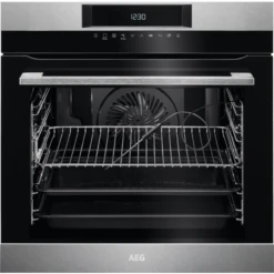 AEG 9000 SteamPro Dampfbackofen / Dampfreinigung / MaxiKlasse™ - Extra Großer Garraum (70 Liter) / Schwarz BSK792280B -Küchenwelt Verkauf da04d33a 9159 43da a3e9 e5327d058ad8