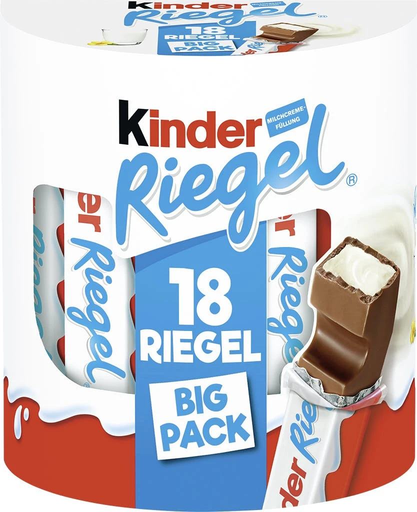 Kinder Schokoladenriegel 18 Riegel (378 G) 3 Kinder Schokoladenriegel 18 Riegel (378 G)