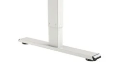 SIGMA Elektrisch Höhenverstellbarer Schreibtisch, P2-Grade Spanplatte/Metall/Kunststoff, 160x80x73.5-121 Cm, 2-Gang-Motor, Abgerundete Ecken, Weiß -Küchenwelt Verkauf e4922ade 6aab 4c71 8060 30843f37be47