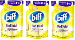 Biff Bad Total Zitrus Badreiniger Bad Reiniger Badezimmer 12x250 Ml Nachfüllpack -Küchenwelt Verkauf e5040774 0968 4a04 839a f9e9f586a42e