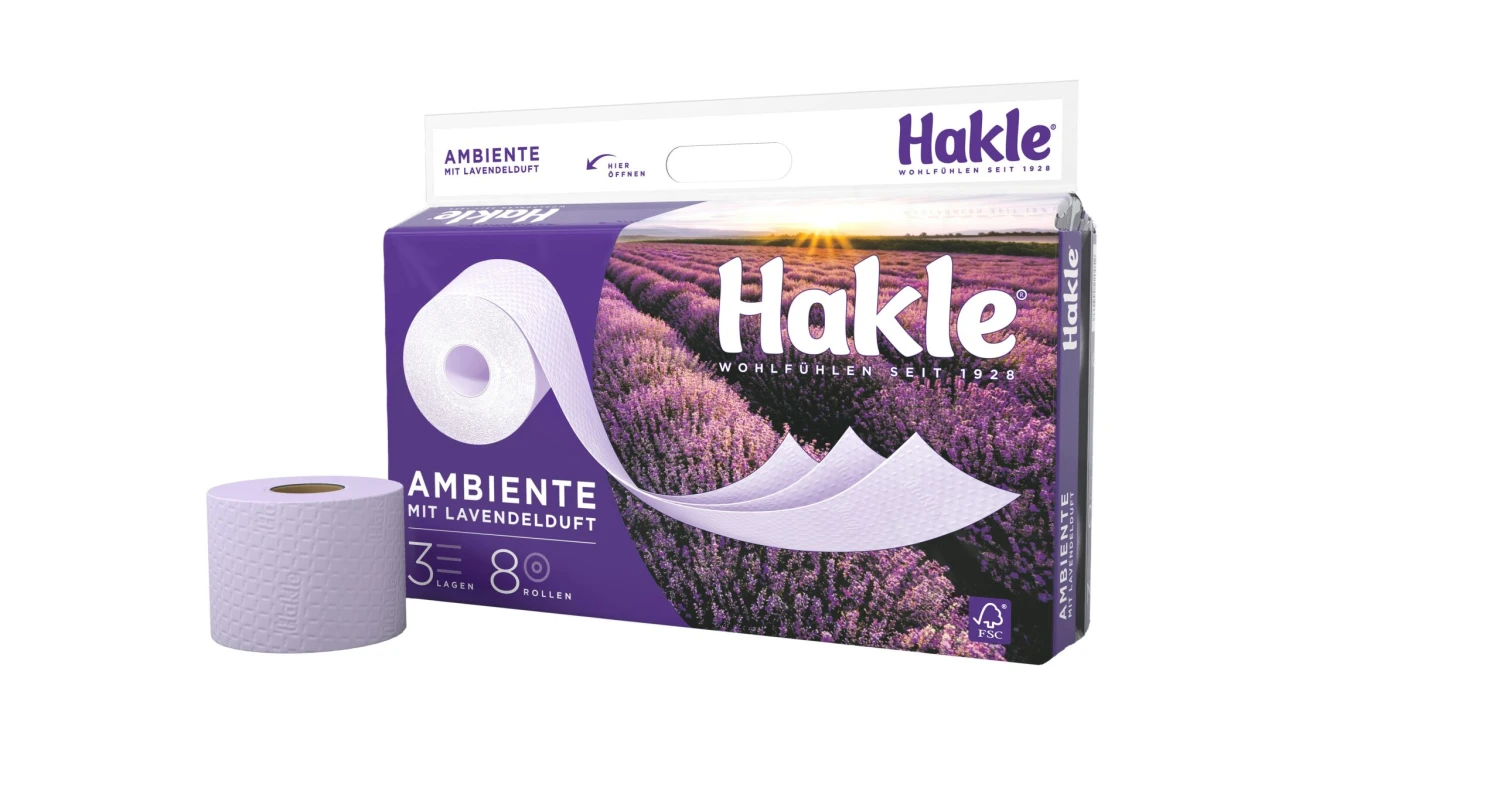 Hakle Toilettenpapier Ambiente (3-lagig, 16 Rollen) 4 Hakle Toilettenpapier Ambiente (3-lagig, 16 Rollen) – Bild 2