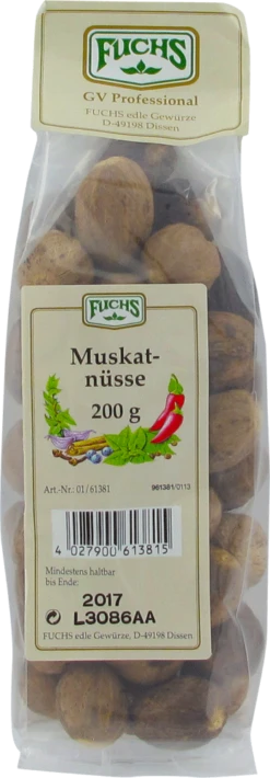 Fuchs Muskatnuss Gemahlen (500g) -Küchenwelt Verkauf f12b78dc 4343 4597 8a39 ace1604753f2