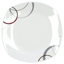 6er Set Dessertteller Flach Palazzo 19cm - Kuchenteller / Frühstücksteller Aus Weißem Porzellan Mit Dekor-Kreisen In Grau Und Dunkelrot 15 6er Set Dessertteller Flach Palazzo 19cm - Kuchenteller / Frühstücksteller Aus Weißem Porzellan Mit Dekor-Kreisen In Grau Und Dunkelrot -Küchenwelt Verkauf f3578ead ce07 4d85 8608 bf6c505581e2