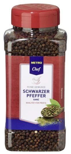 METRO Chef Pfeffer Schwarz Geschrotet (180 G) -Küchenwelt Verkauf f364f1a4 6d6b 4cc2 82ee 621eaea191a1