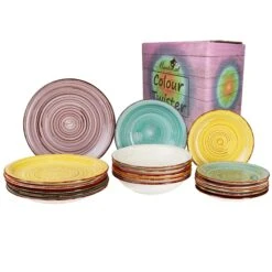 18-teiliges Tellerset Ibiza Rainbow Für 6 Personen Im Farbenfrohen Stil -Küchenwelt Verkauf f47983f4 1d92 47c6 b35b 18bda6f3f19f