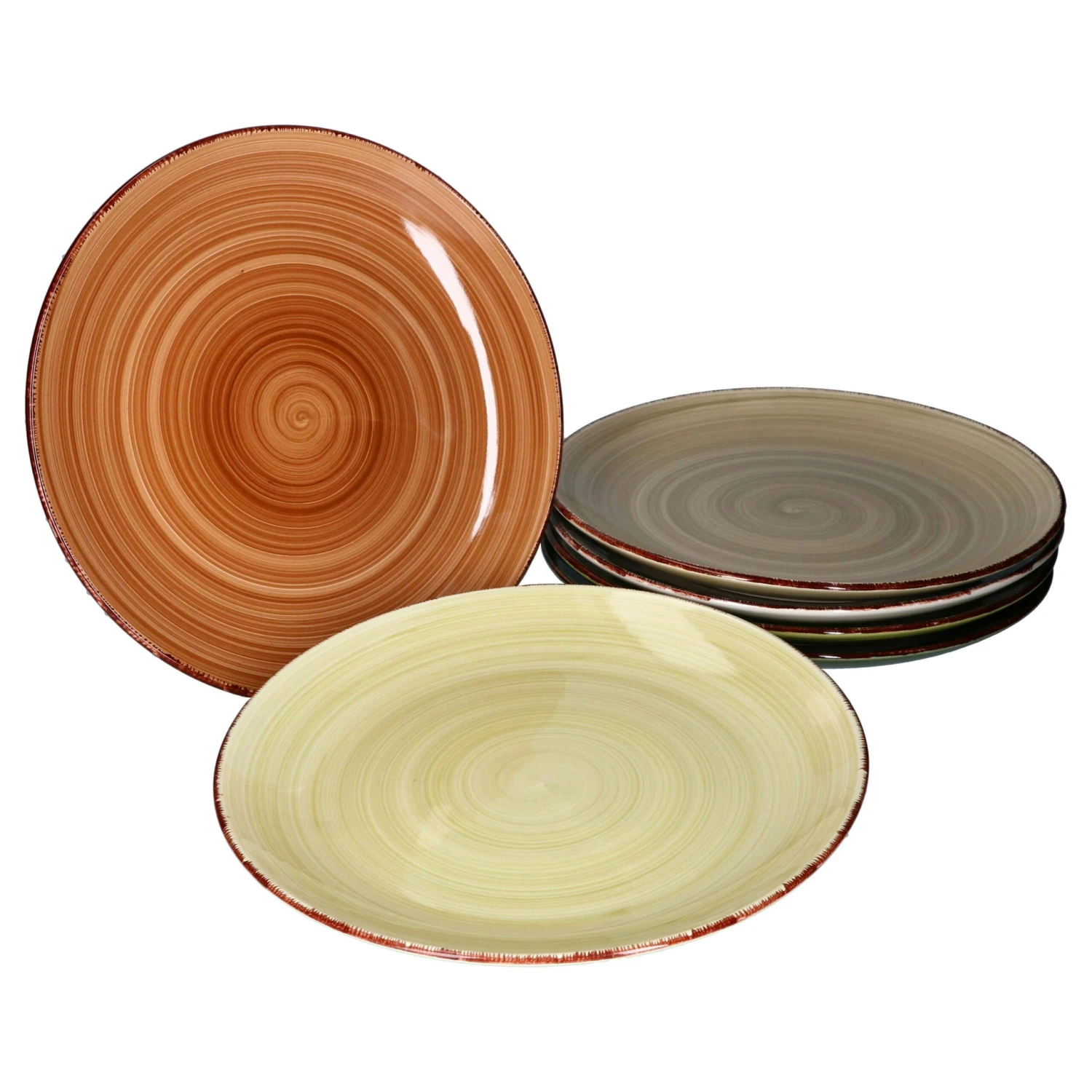 6er Set Essteller Flach Harmony 29cm 9 6er Set Essteller Flach Harmony 29cm – Bild 7