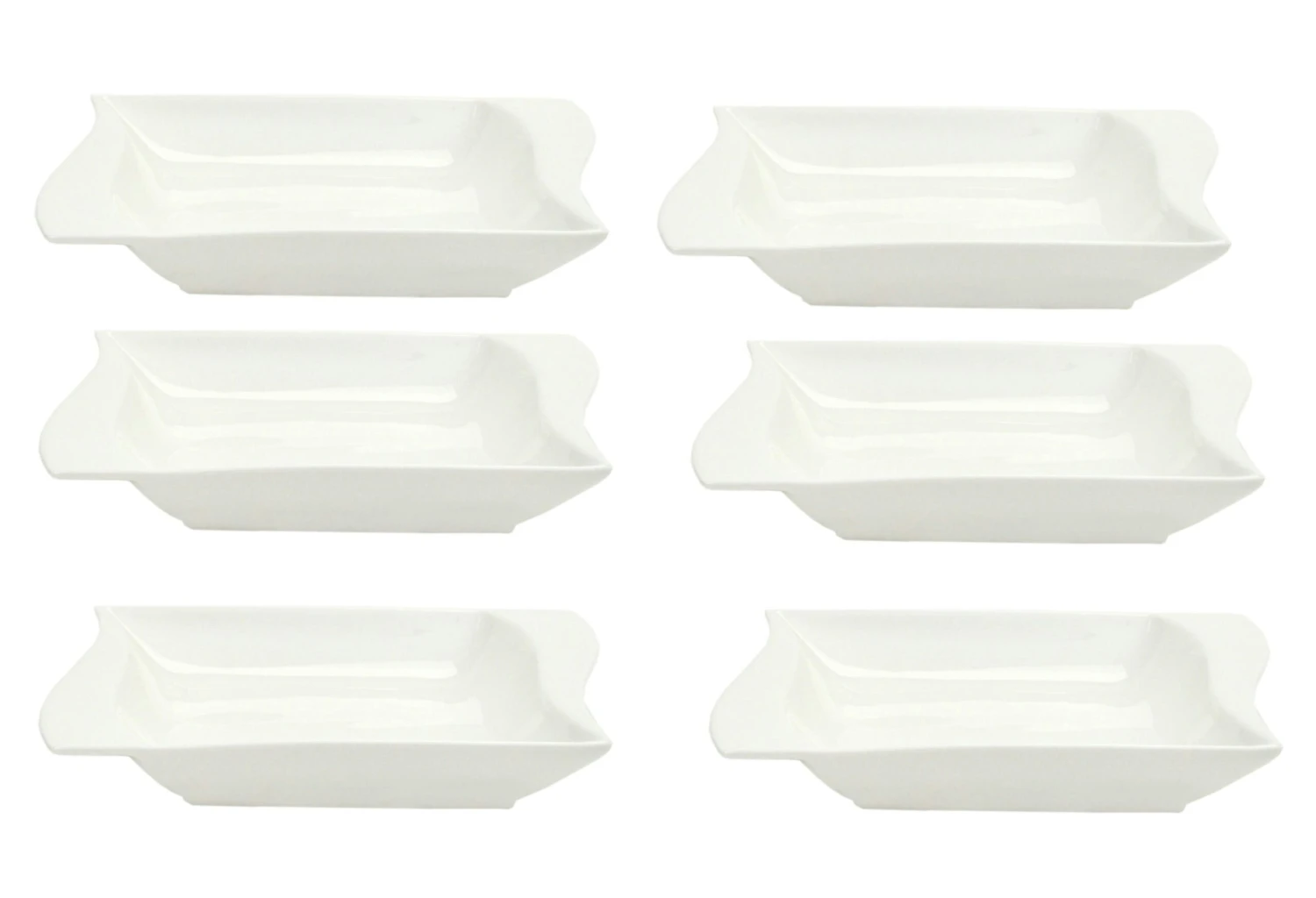 6er Set Essteller Flach Harmony 29cm 4 6er Set Essteller Flach Harmony 29cm – Bild 2