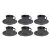 Villeroy & Boch Manufacture Rock Kaffee Set Schwarz 12-teilig -Küchenwelt Verkauf ff24c76d 1c64 4c79 bc55 450a33b88d0e